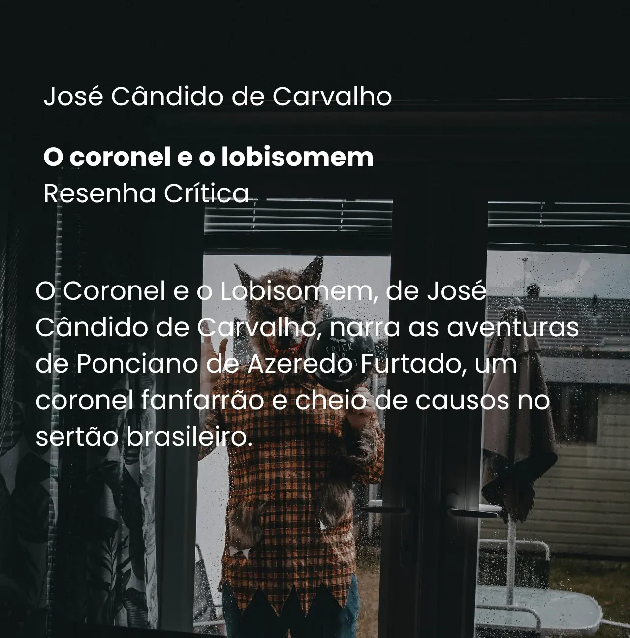 O coronel e o lobisomem - José Cândido de Carvalho