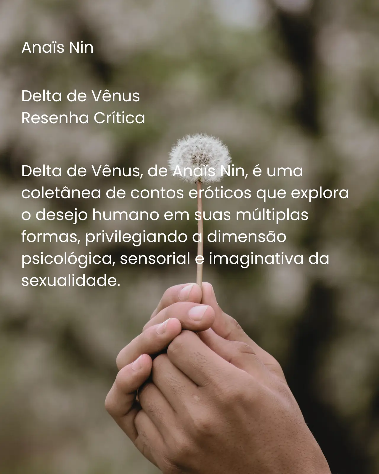 Delta de Vênus - Anaïs Nin