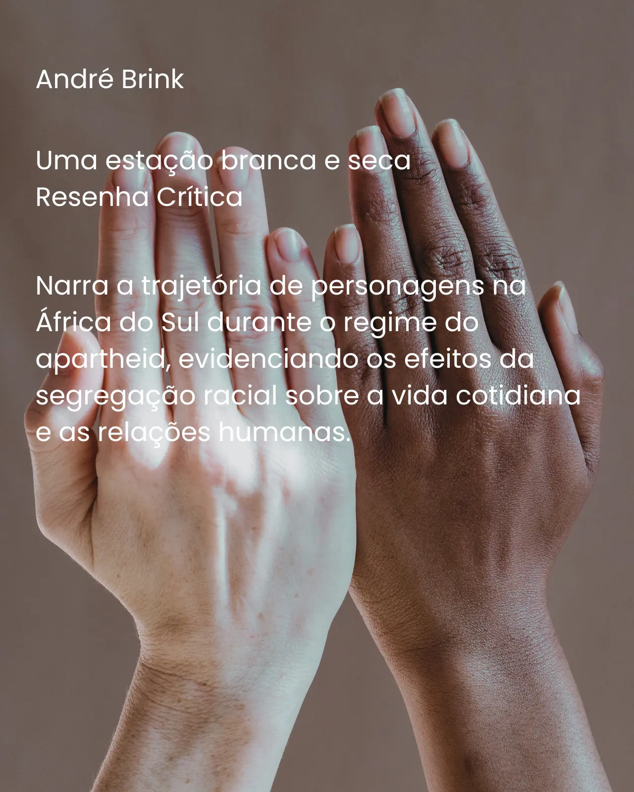 Uma estação branca e seca - André Brink