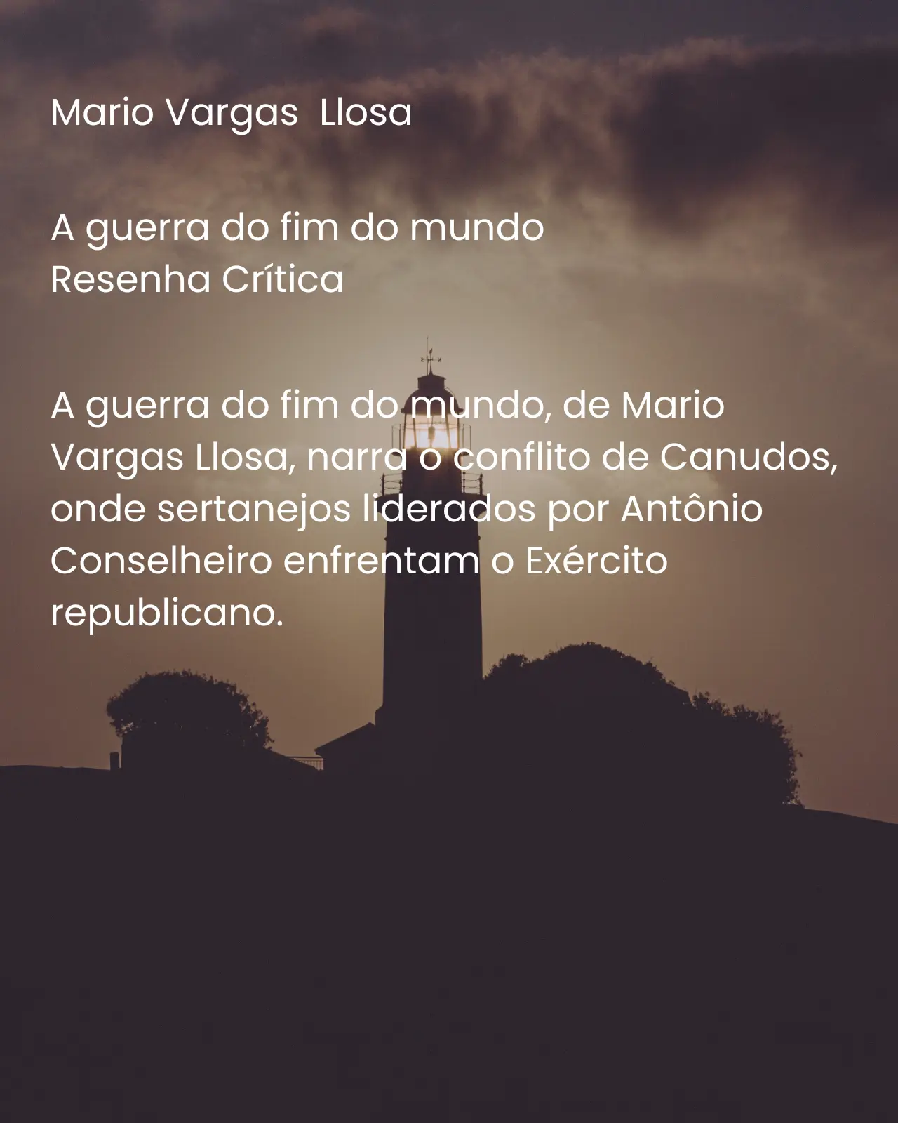 A guerra do fim do mundo - Mario Vargas Llosa