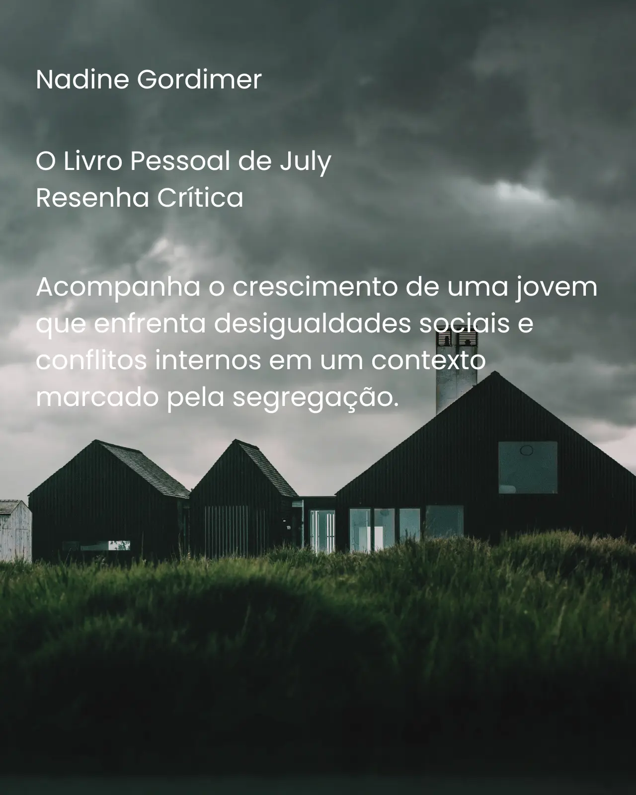 O Livro Pessoal de July, de Nadine Gordimer