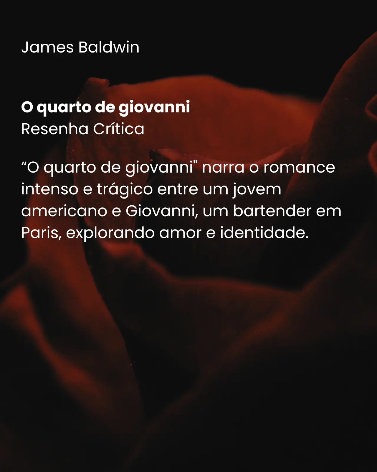 Giovanni - James Baldwin