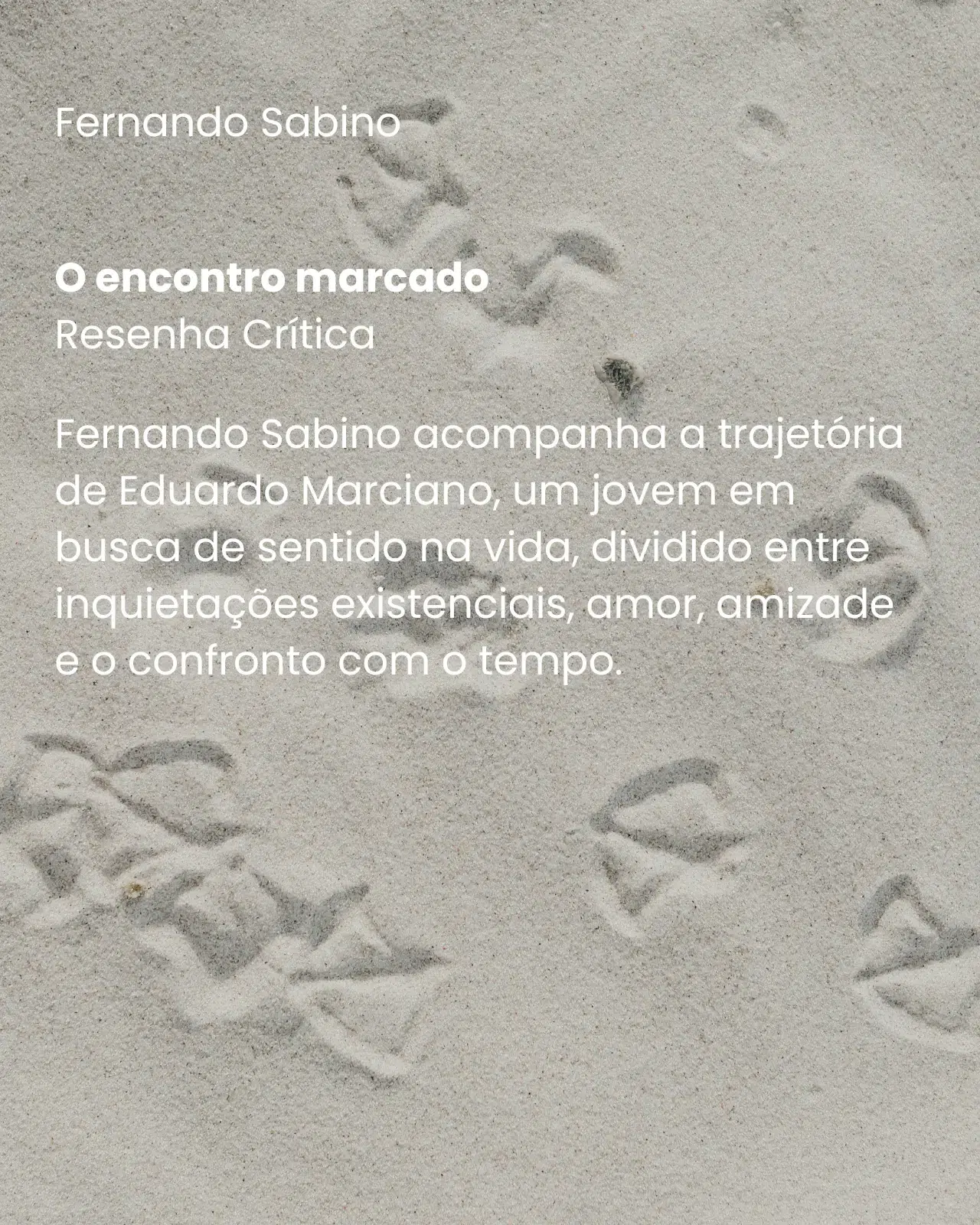 O encontro marcado - Fernando Sabino